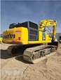 Used Komatsu Excavator,Back of used Excavator,Used Excavator in yard,Front of used Excavator